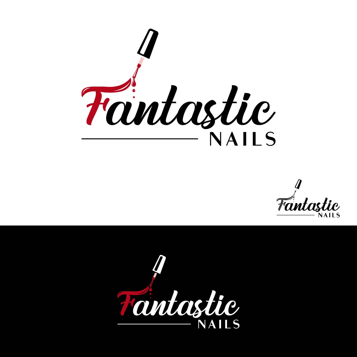 Logo-Design von fly  design für Fantastic Nails, LLC. | Design #30272069