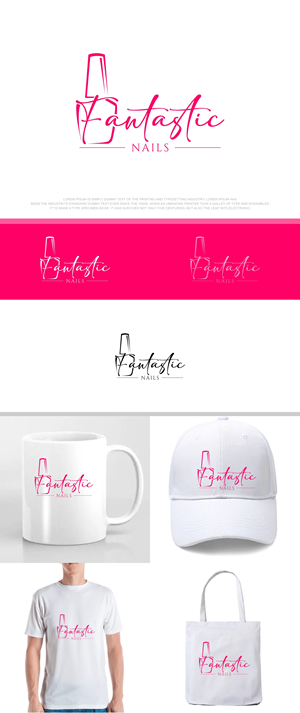 Logo Design by fly  design for Fantastic Nails, LLC. | Design: #30272267