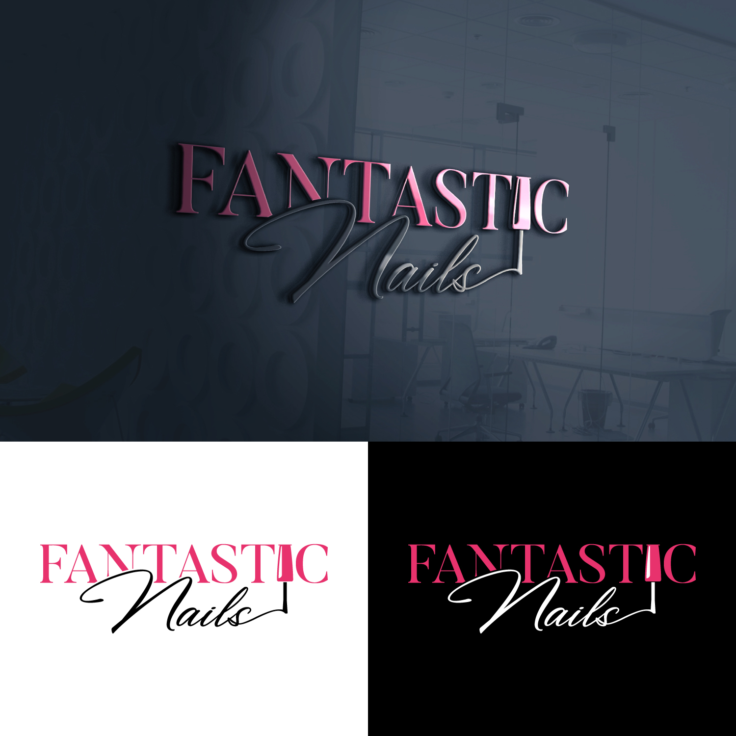 Logo-Design von H-H Arts für Fantastic Nails, LLC. | Design: #30303796