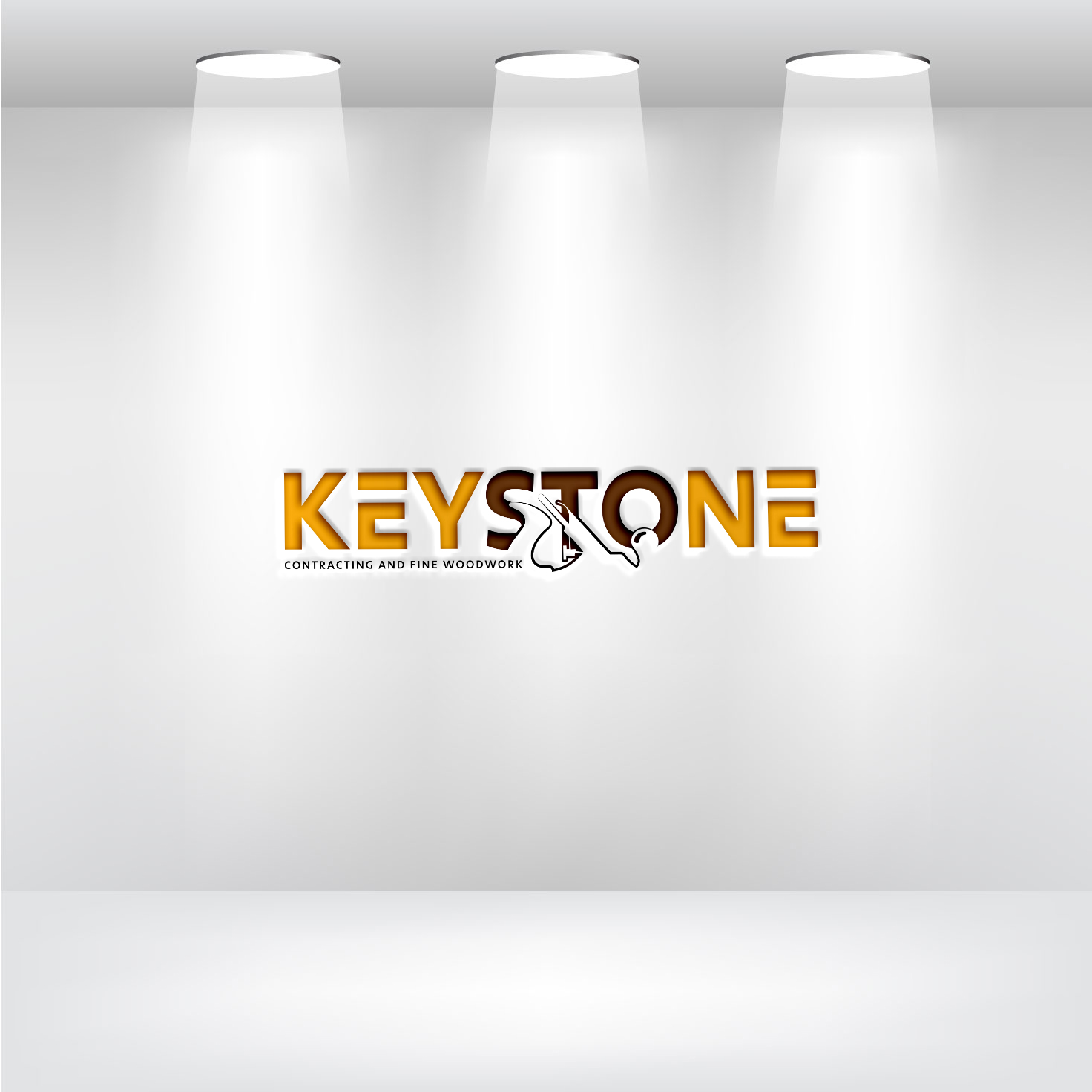 Diseño de Logo por AyaanArt para Keystone Contracting and Fine Woodwork | Diseño #30271560