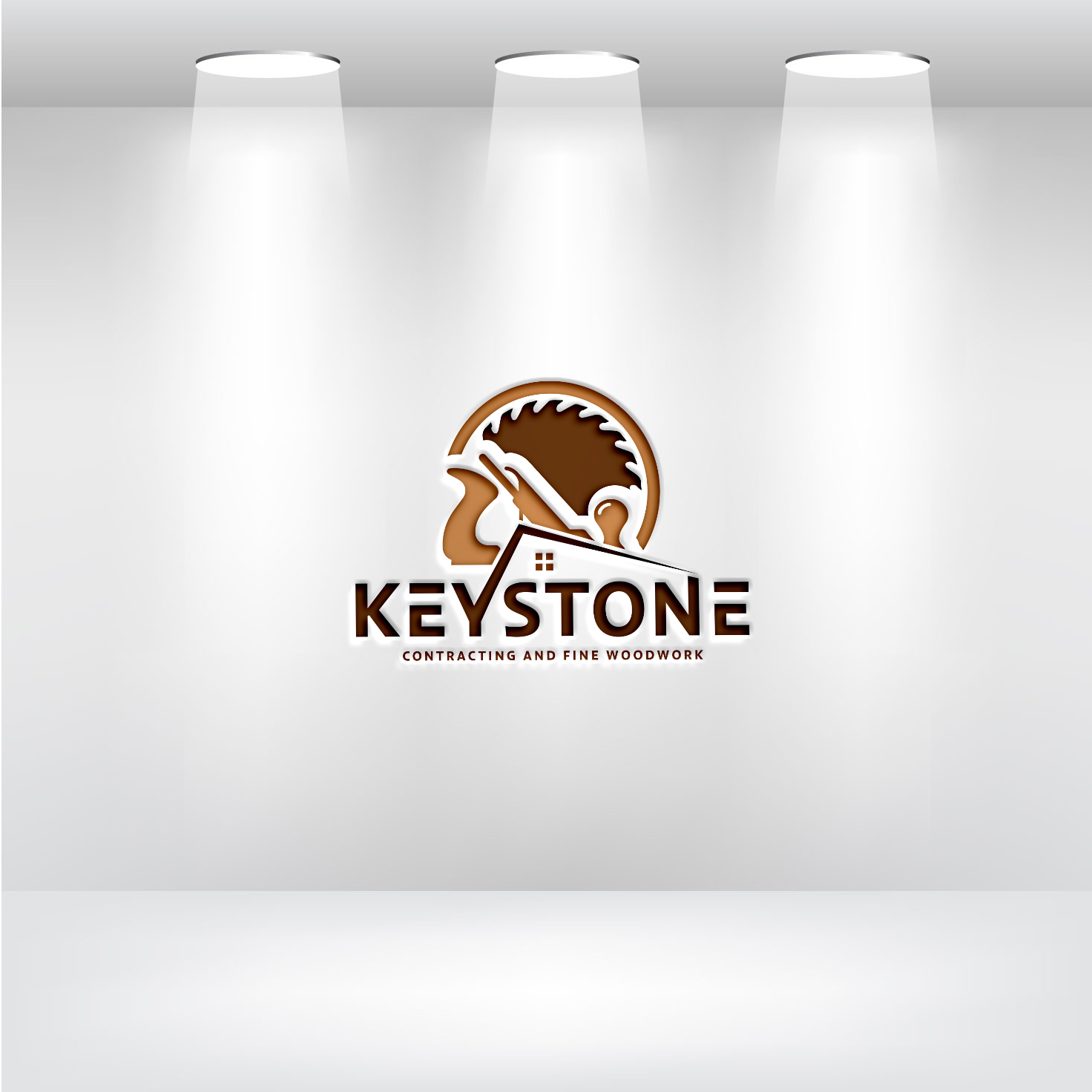 Design de Logo par AyaanArt pour Keystone Contracting and Fine Woodwork | Design #30271561