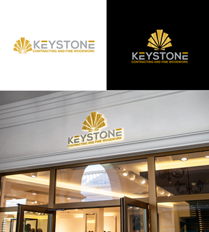 Diseño de Logo por RA-bica para Keystone Contracting and Fine Woodwork | Diseño: #30270891