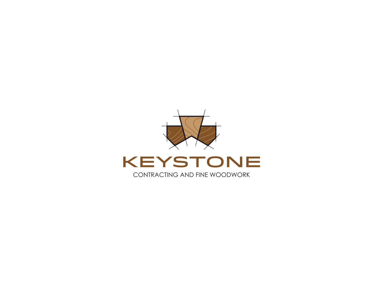 Logo Design by Atvento Graphics for Keystone Contracting and Fine Woodwork | Design #30270797