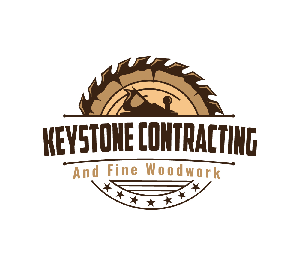 Diseño de Logo por HWdesigns para Keystone Contracting and Fine Woodwork | Diseño #30269568