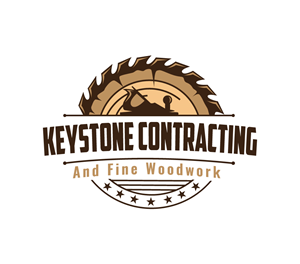 Diseño de Logo por HWdesigns para Keystone Contracting and Fine Woodwork | Diseño: #30269568