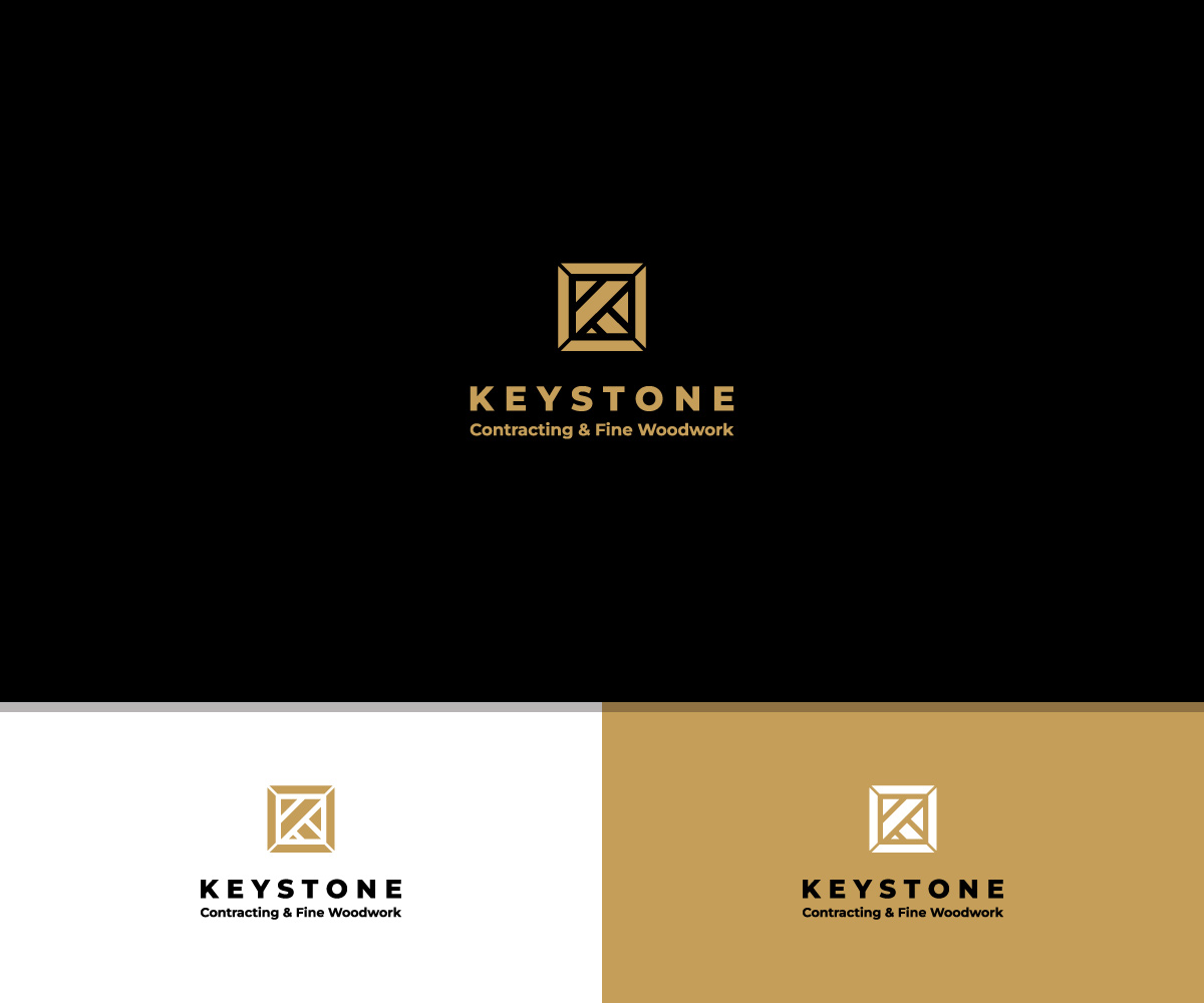Logo Design by Greedin for Keystone Contracting and Fine Woodwork | Design #30271624