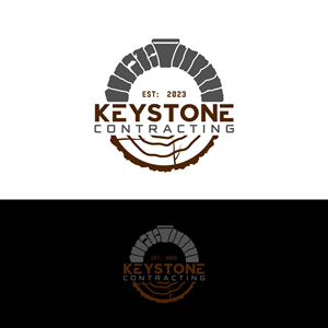 Diseño de Logo por fly  design para Keystone Contracting and Fine Woodwork | Diseño: #30272025