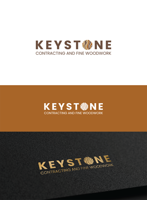 Diseño de Logo por KINETIK™ para Keystone Contracting and Fine Woodwork | Diseño: #30270008