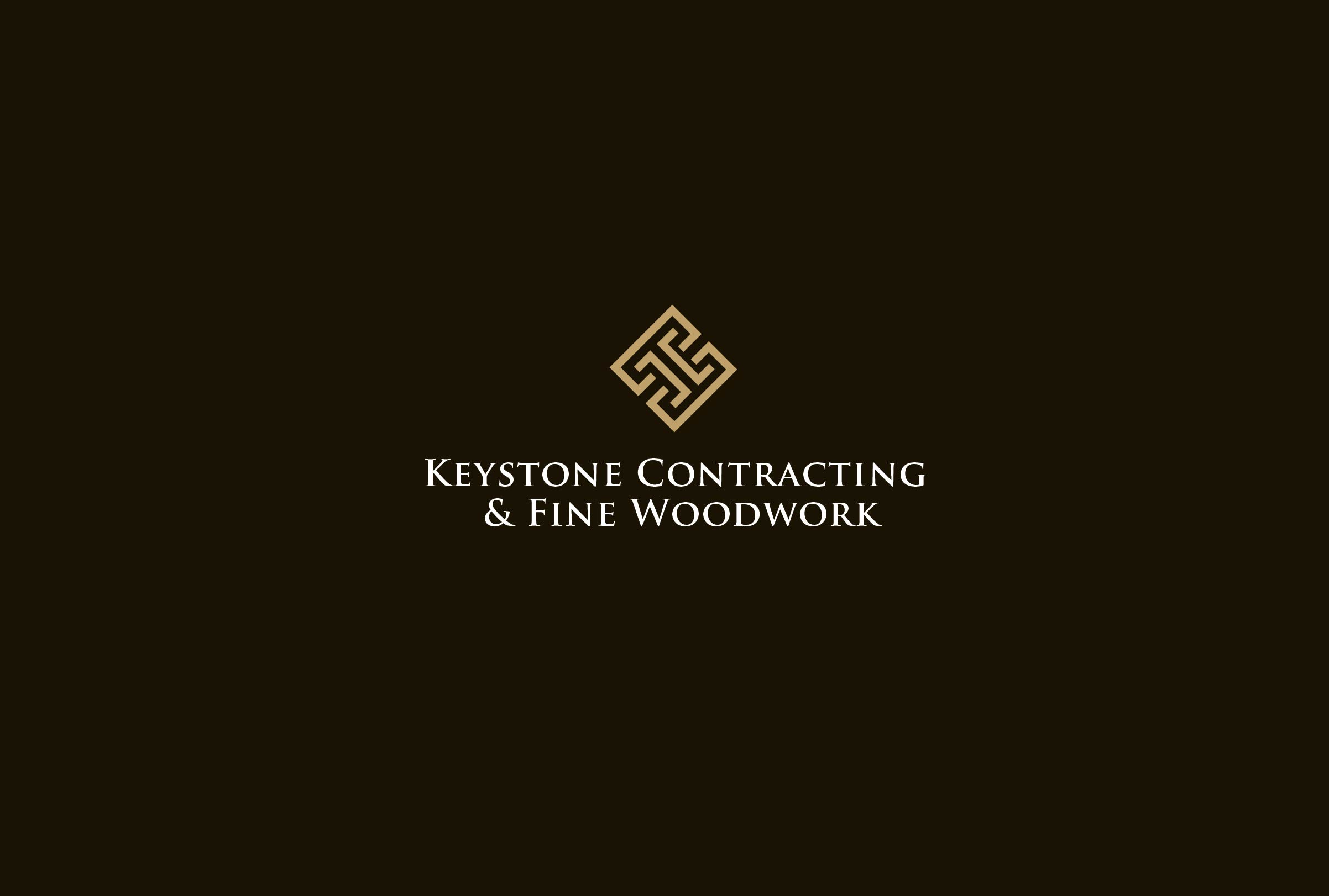 Diseño de Logo por kelvinotis para Keystone Contracting and Fine Woodwork | Diseño #30273499