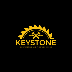 Logo Design by NOMLAS for Keystone Contracting and Fine Woodwork | Design #30271035