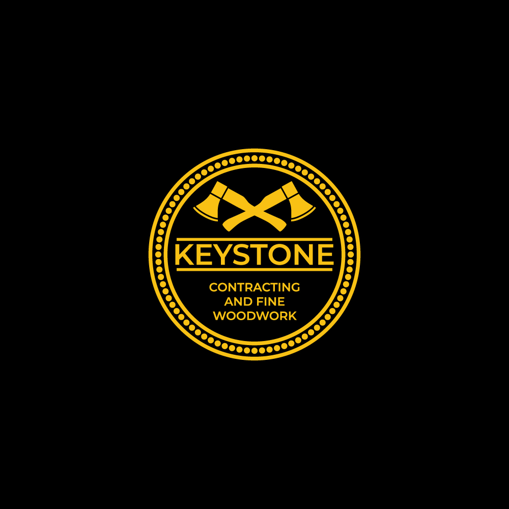 Logo Design by NOMLAS for Keystone Contracting and Fine Woodwork | Design #30271037
