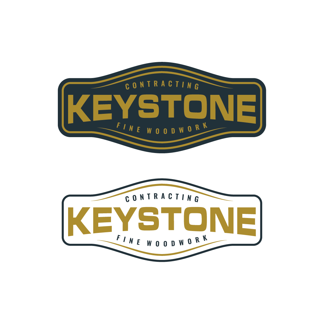 Logo Design by tyaz 2 for Keystone Contracting and Fine Woodwork | Design #30273222