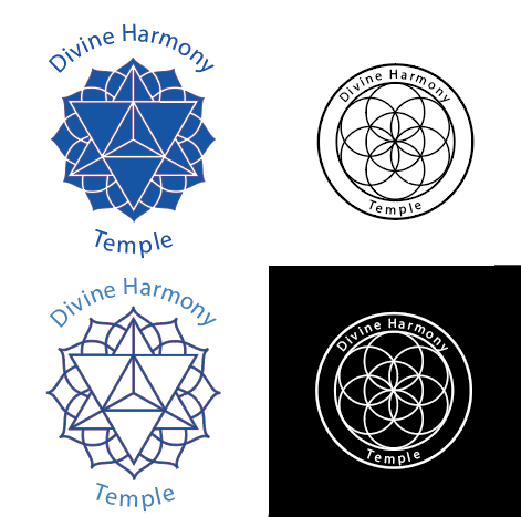 Logo Design by Nadim_art for Divine Harmony Temple | Design #30277693