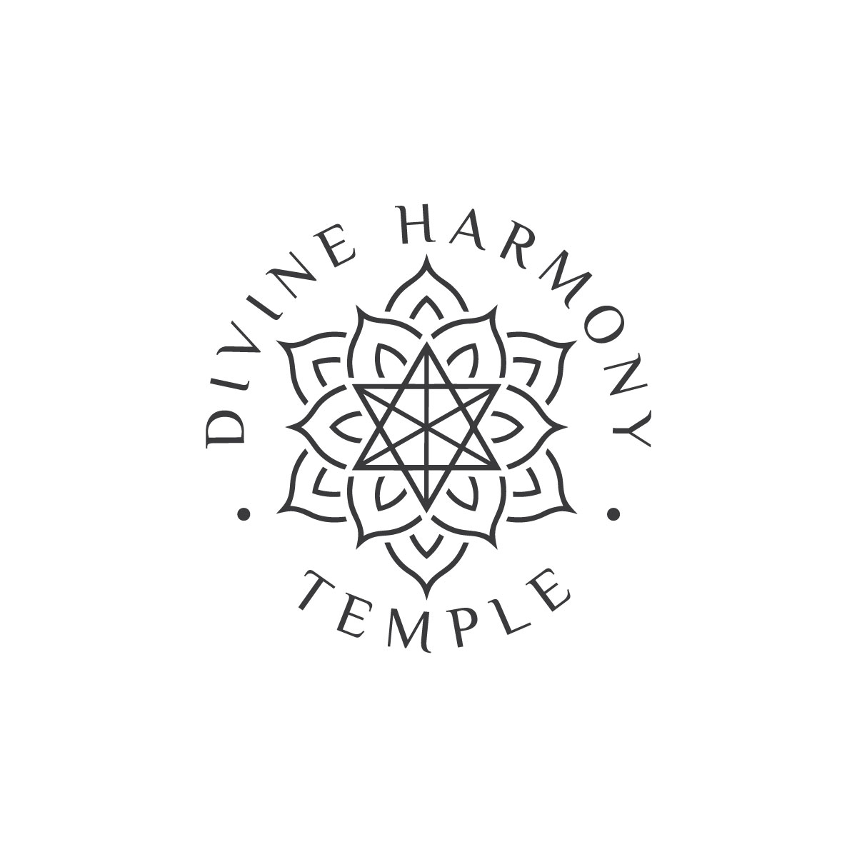 Logo Design by Rosalie.. for Divine Harmony Temple | Design #30280431