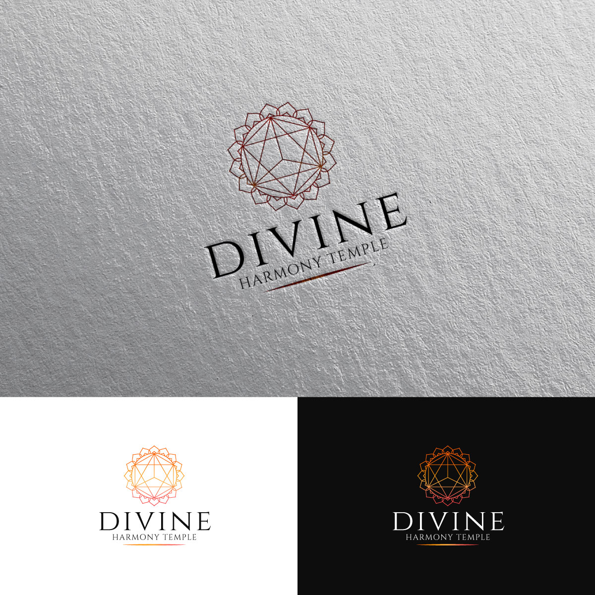 Logo Design by chris Ray for Divine Harmony Temple | Design #30272275