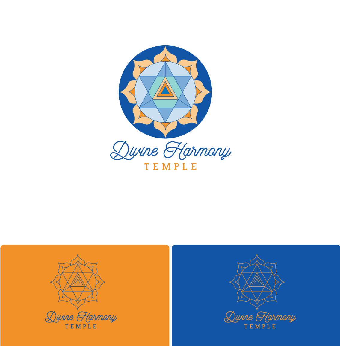 Logo Design by Bling Connect Ink for Divine Harmony Temple | Design #30279614