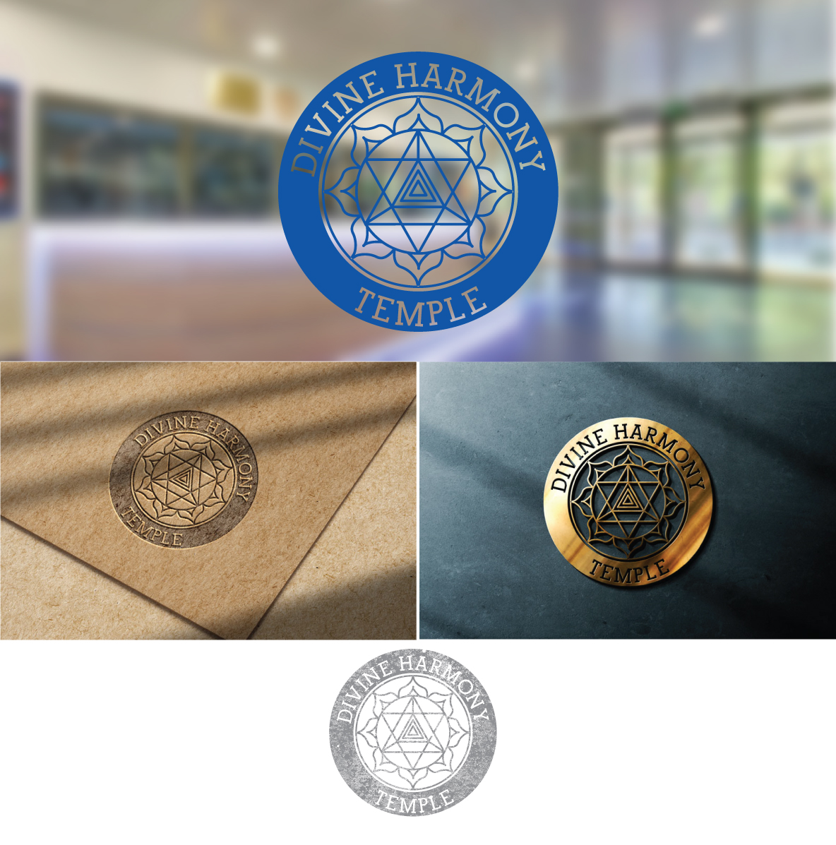 Logo Design by Bling Connect Ink for Divine Harmony Temple | Design #30279615