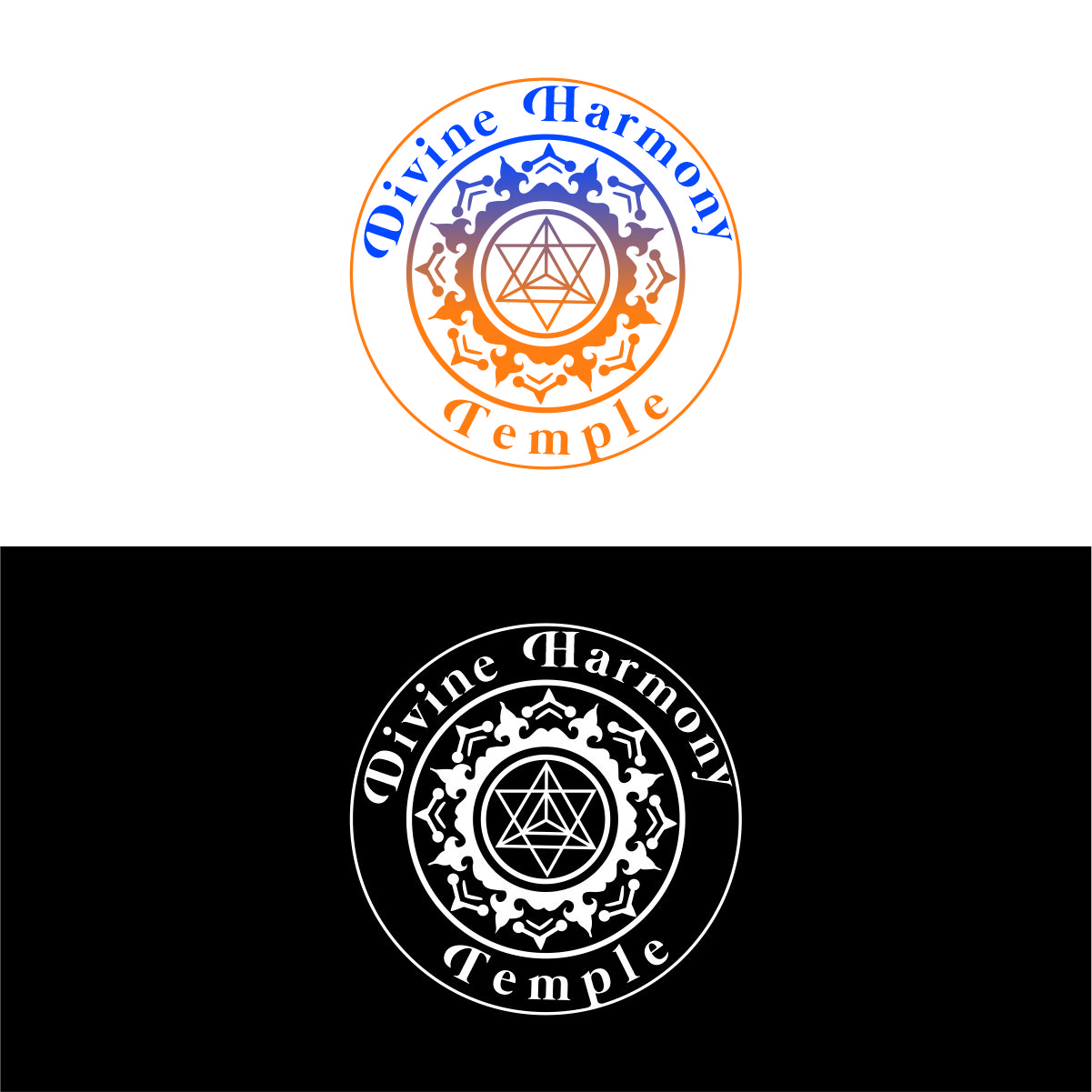 Logo Design by creative.bugs for Divine Harmony Temple | Design #30285731