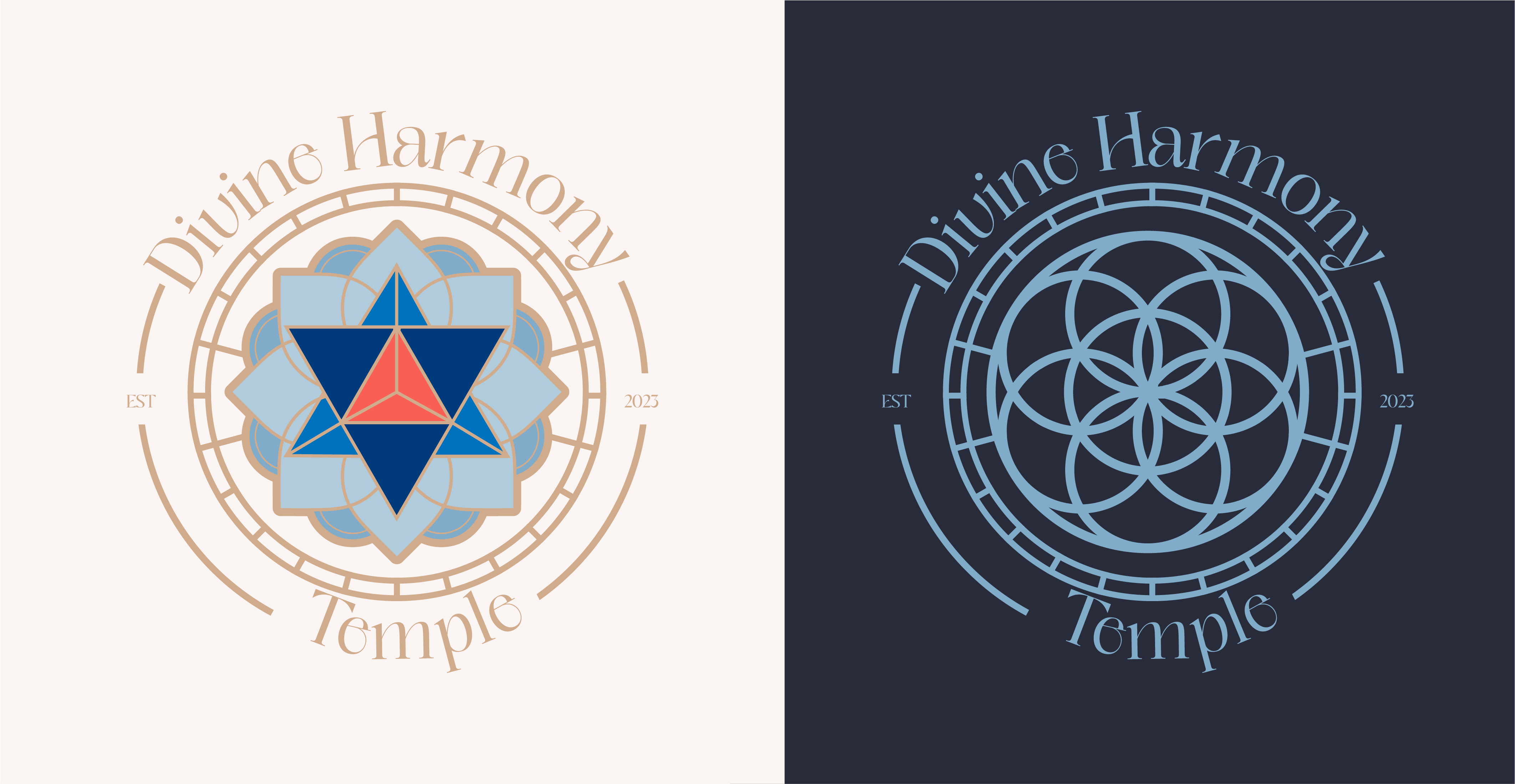 Logo Design by miloje1207 for Divine Harmony Temple | Design #30313520