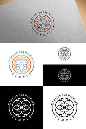 Logo Design by Tangantengen for Divine Harmony Temple | Design: #30276095