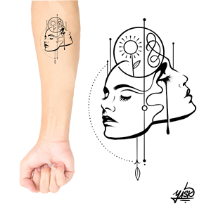 Tattoo Design by El Yisk 2 for this project | Design #30293896