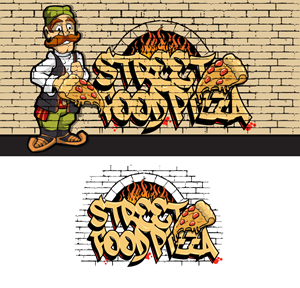 Logo Design by Enz67 for Street Food Pizza  | Design: #30279376