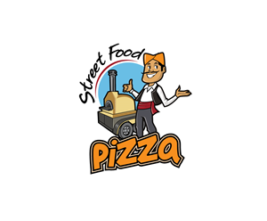 Diseño de Logo por LogoPoko para Street Food Pizza  | Diseño #30280646