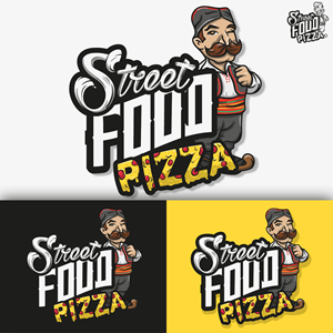 Logo Design by MJa designer for Street Food Pizza  | Design: #30284307