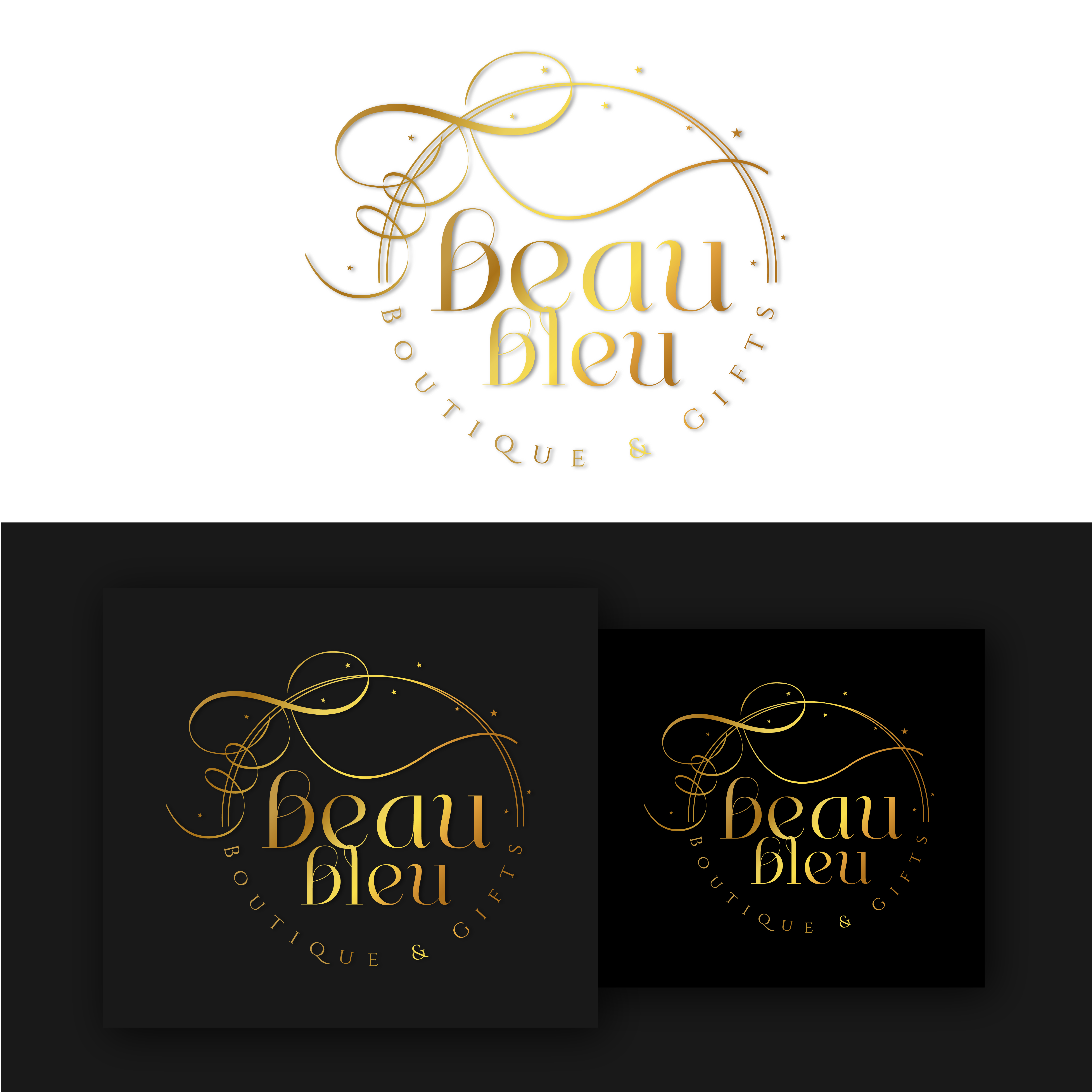 Logo Design by DESIGN_MA for Beau Bleu Boutique | Design #30273686