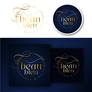 Logo Design by DESIGN_MA for Beau Bleu Boutique | Design #30277829