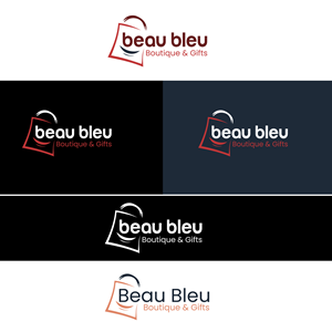 Logo Design by Shariqology for Beau Bleu Boutique | Design #30284344