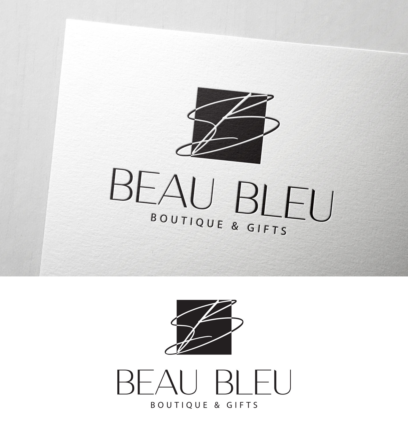 Logo Design by Impressive Solutions for Beau Bleu Boutique | Design #30277876
