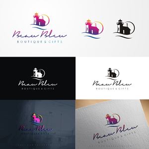 Diseño de Logo por N83touchthesky para Beau Bleu Boutique | Diseño: #30272834