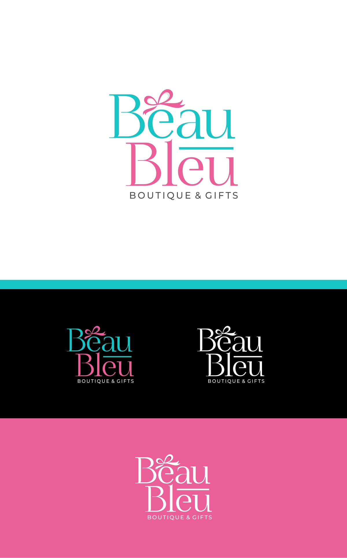 Diseño de Logo por Eppeok para Beau Bleu Boutique | Diseño #30272844