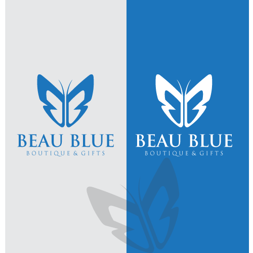 Diseño de Logo por abbygraphic para Beau Bleu Boutique | Diseño #30279096
