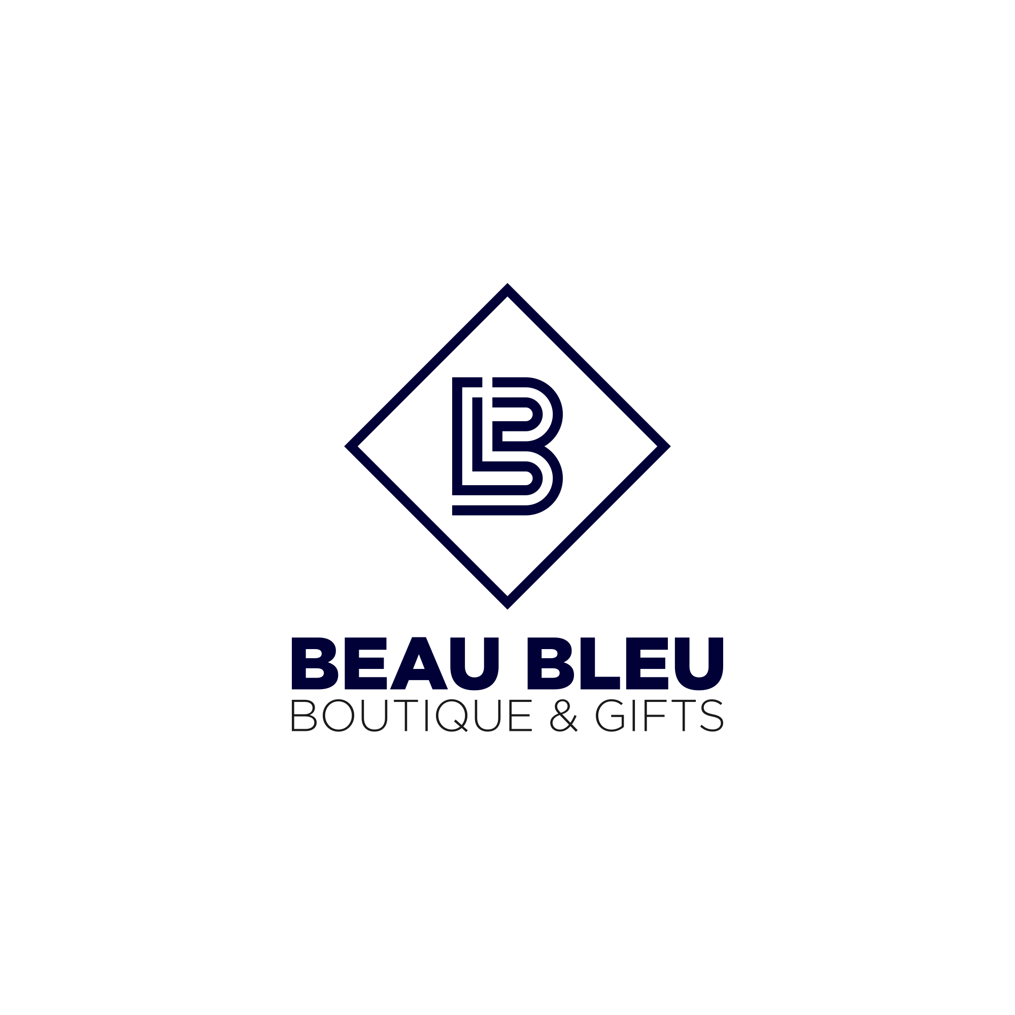 Diseño de Logo por ozan 3 para Beau Bleu Boutique | Diseño #30274202