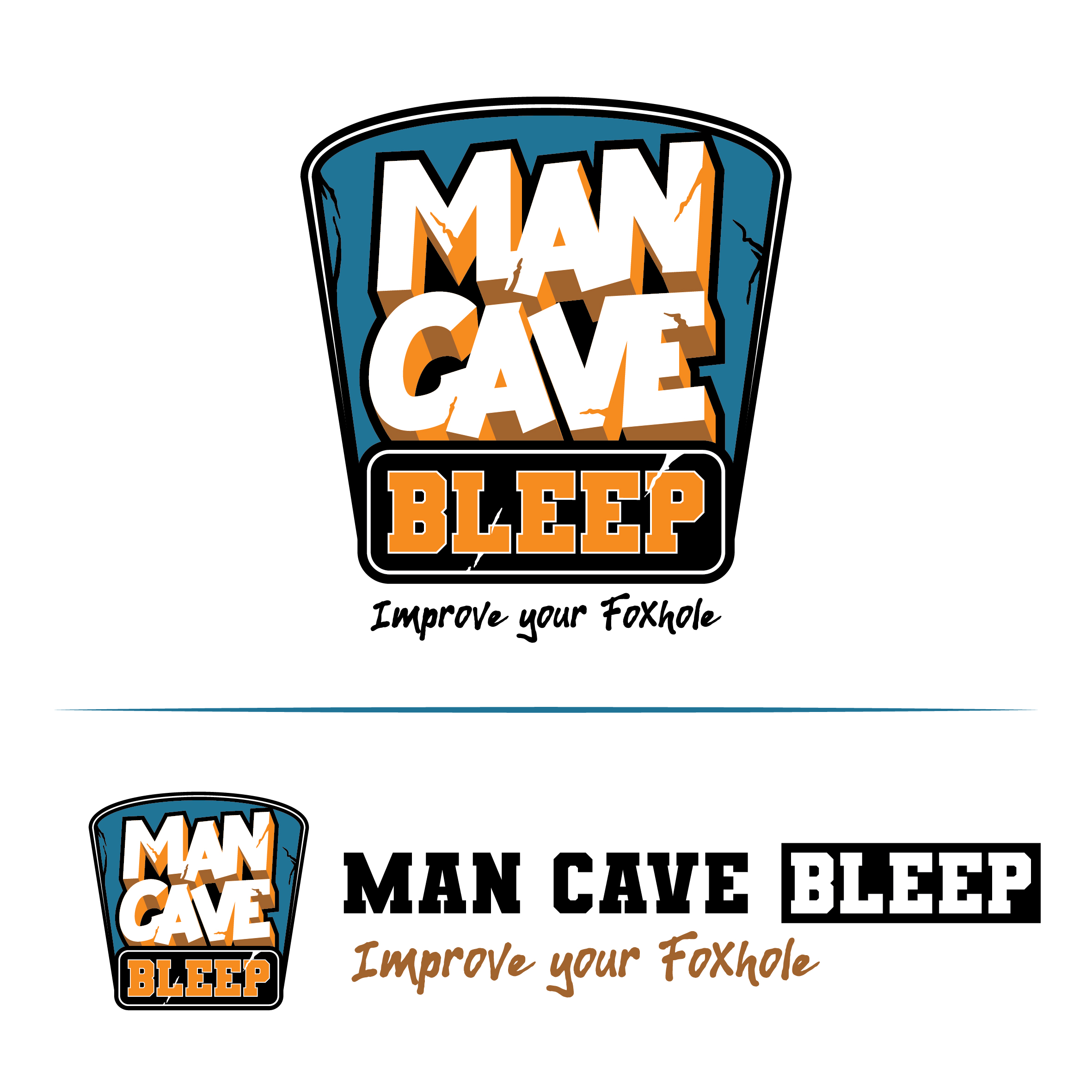 Logo Design by tulikur27 for Mancavebleep LLC | Design #30313655