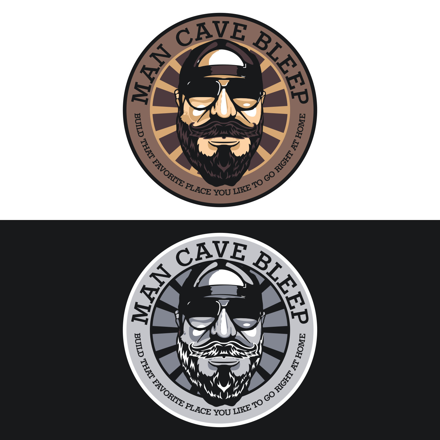 Logo Design by Dalang Design for Mancavebleep LLC | Design #30280727