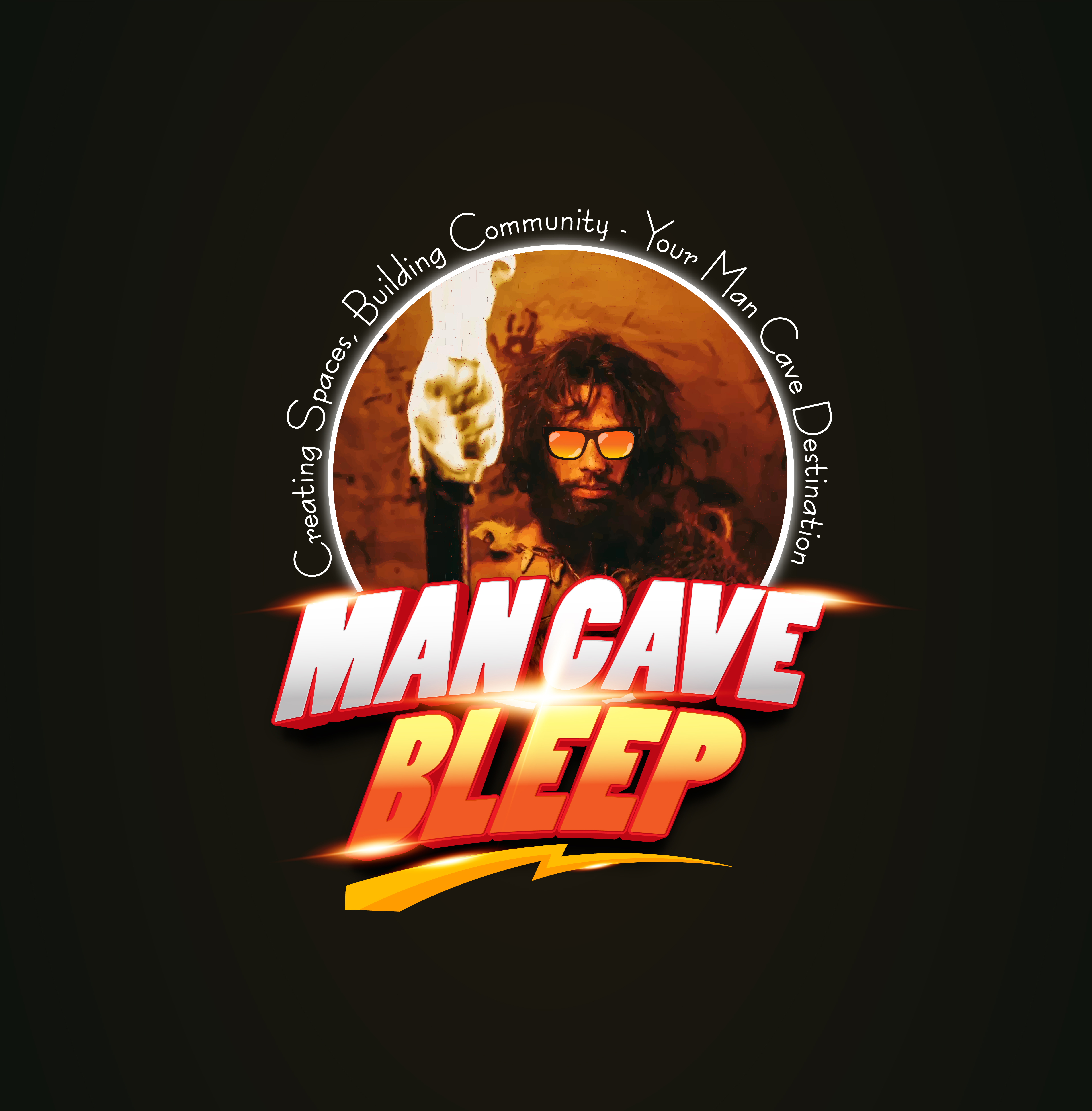 Logo Design by Hardcore Design for Mancavebleep LLC | Design #30392540