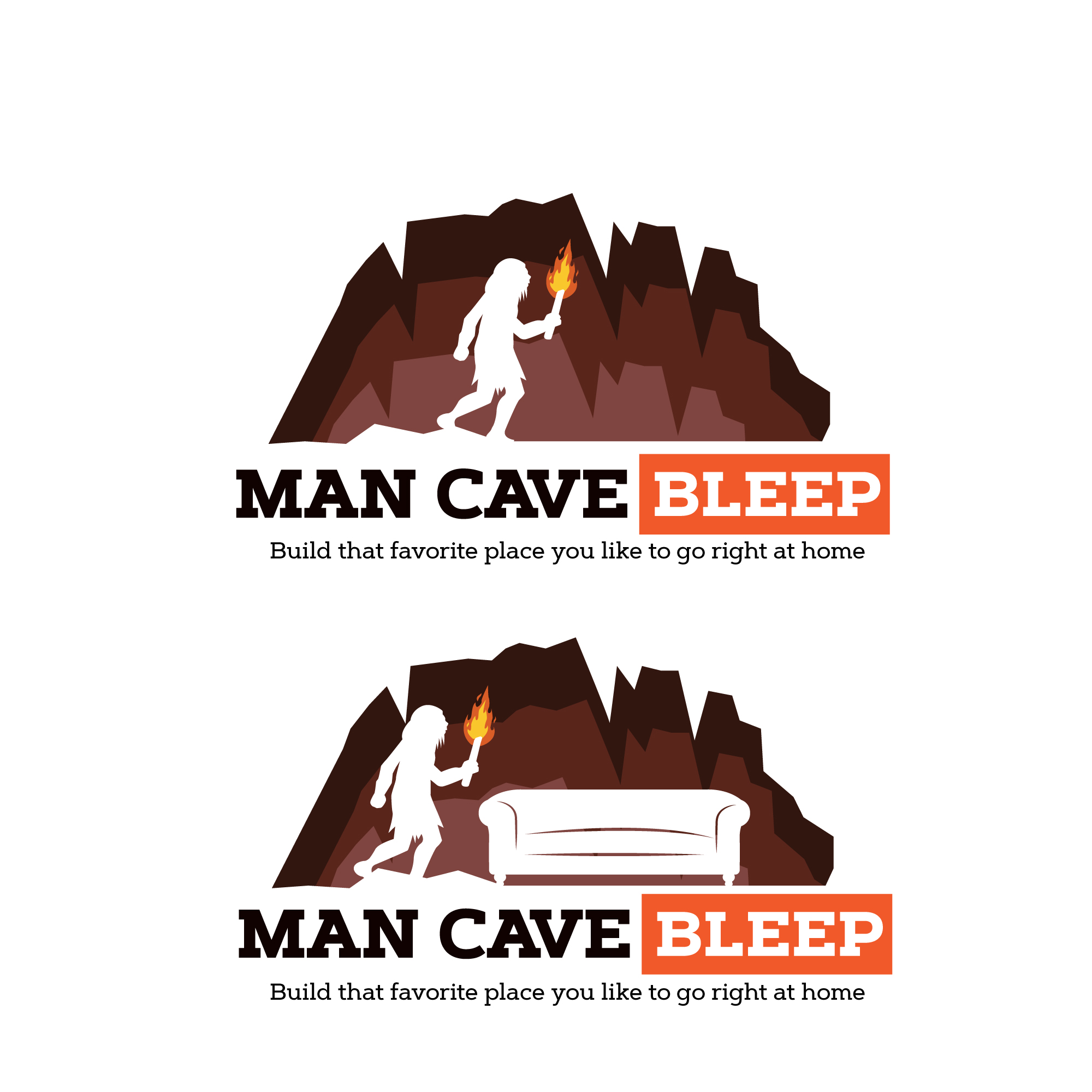 Logo Design by sherman for Mancavebleep LLC | Design #30370179