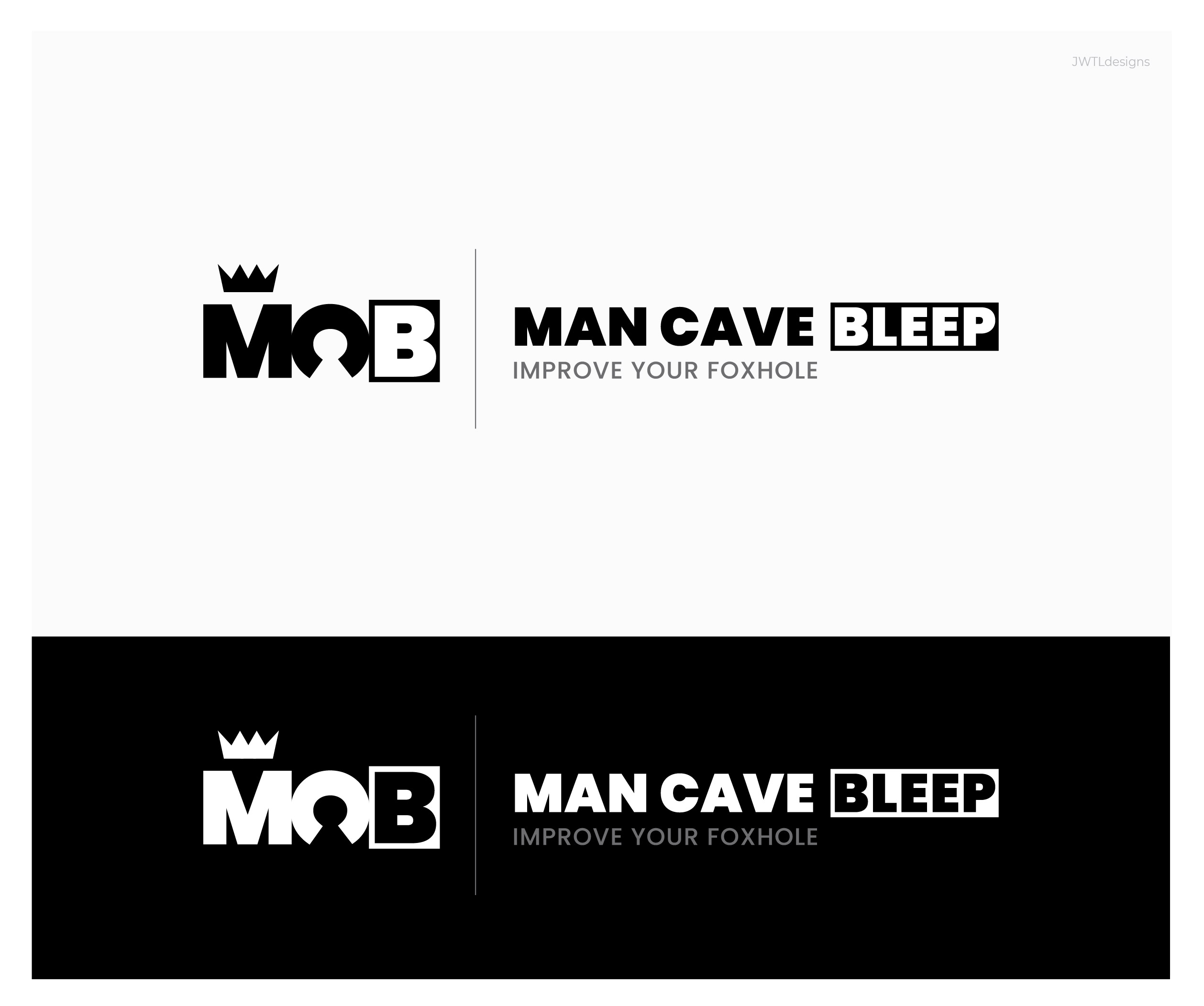 Logo Design by JWTL for Mancavebleep LLC | Design #30292040
