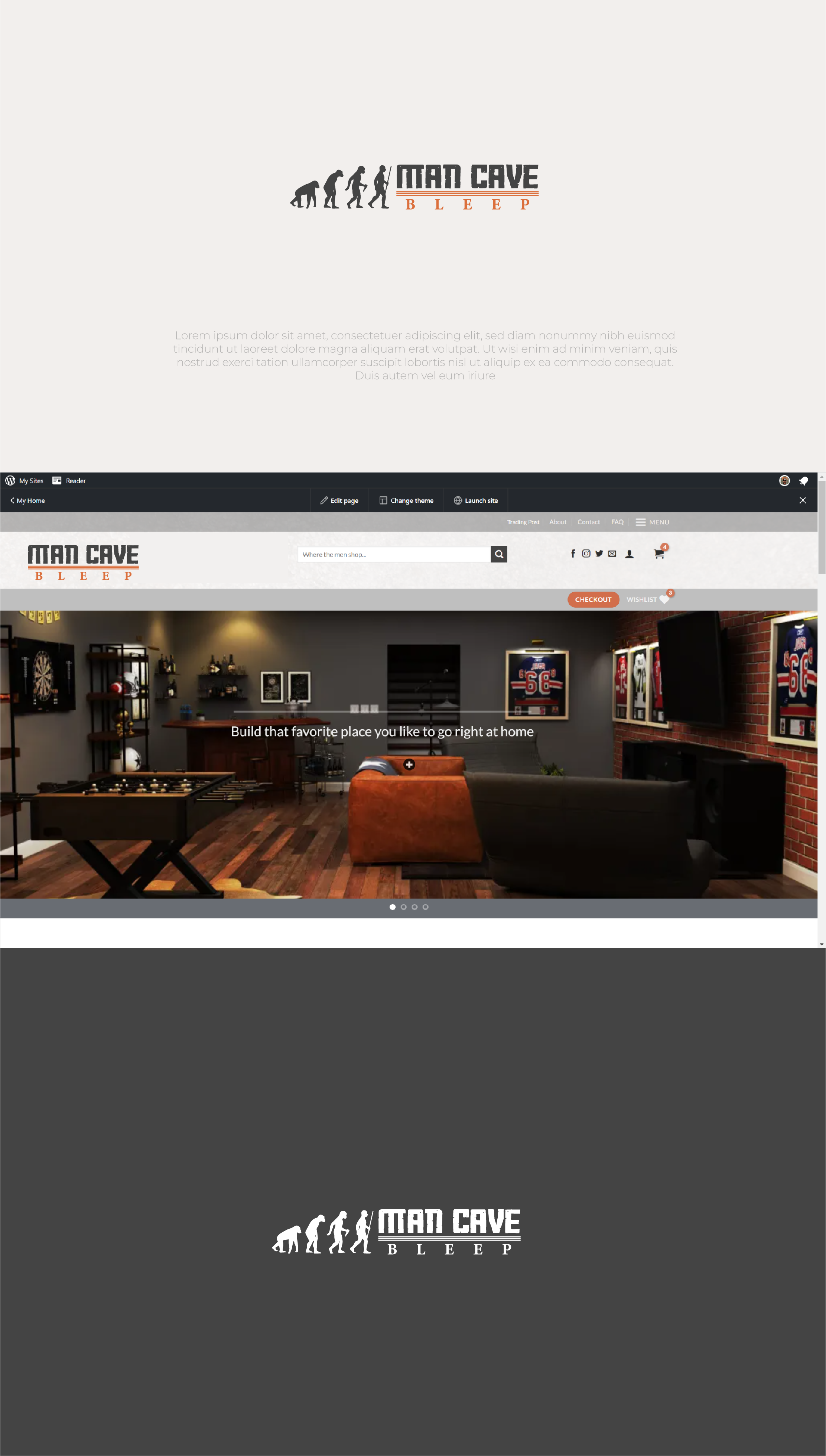 Logo Design by miloje1207 for Mancavebleep LLC | Design #30317554