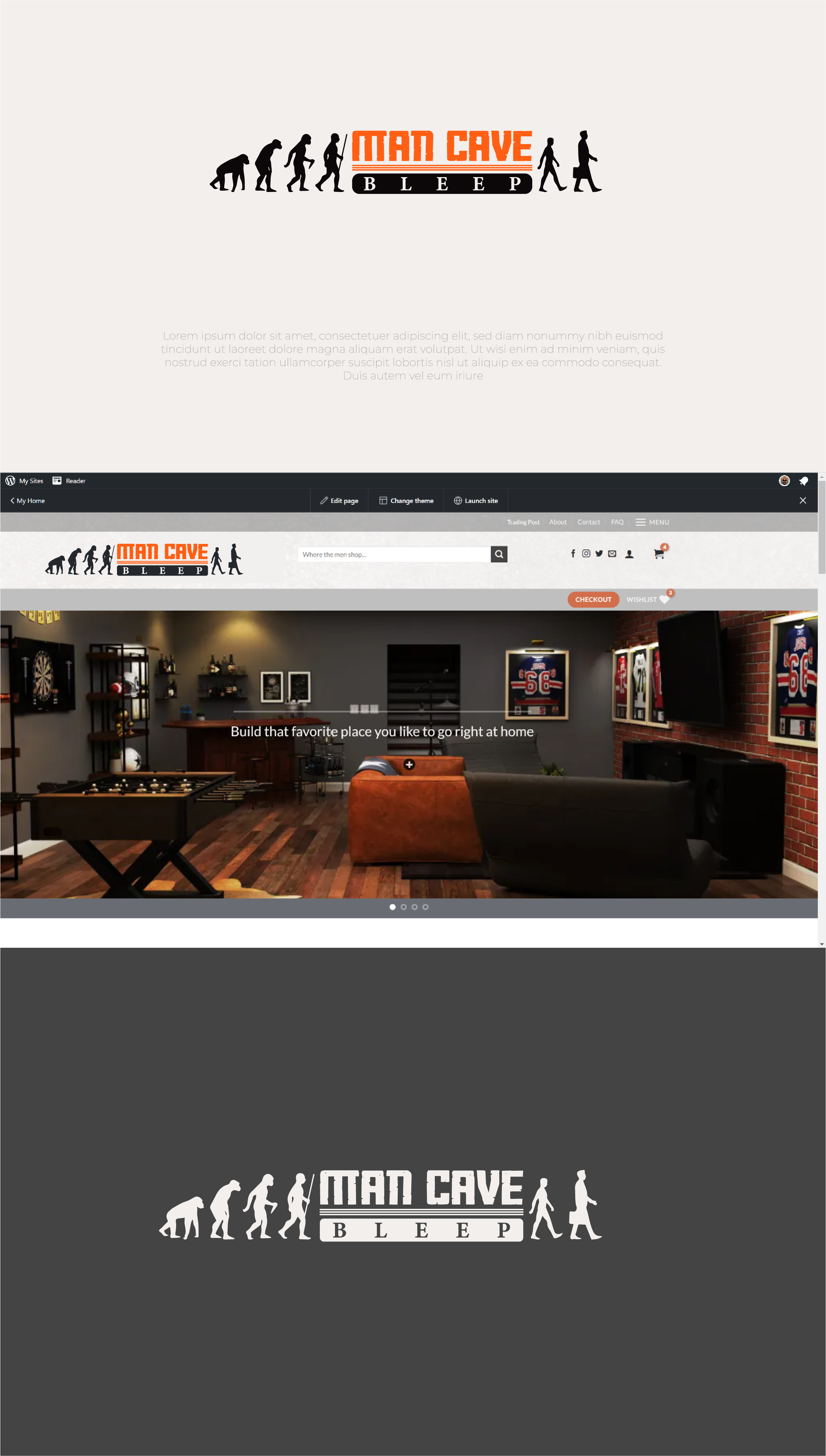 Diseño de Logo por miloje1207 para Mancavebleep LLC | Diseño #30369350