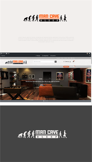 Logo Design by miloje1207 for Mancavebleep LLC | Design: #30369350