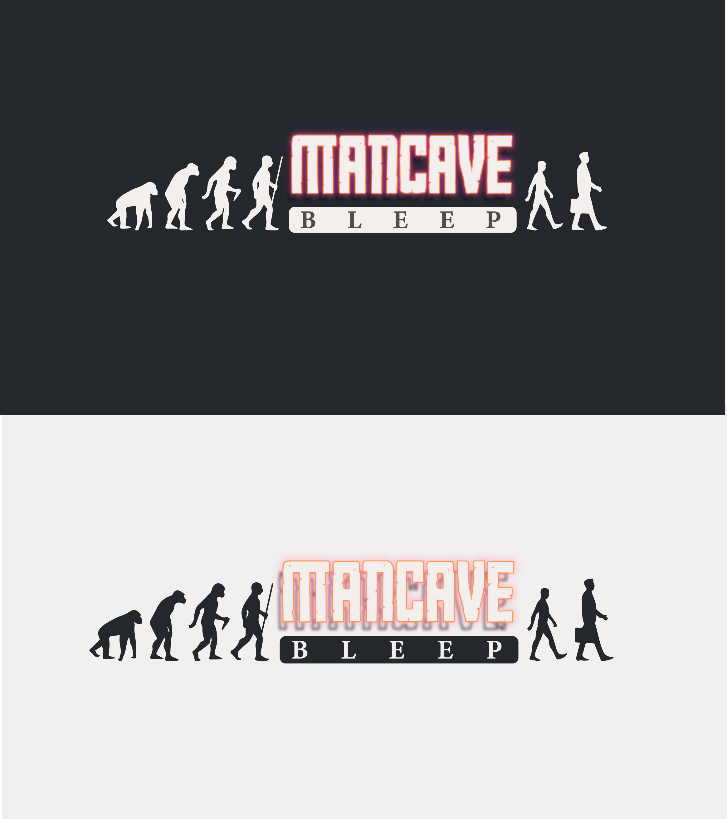 Logo Design by miloje1207 for Mancavebleep LLC | Design #30374968