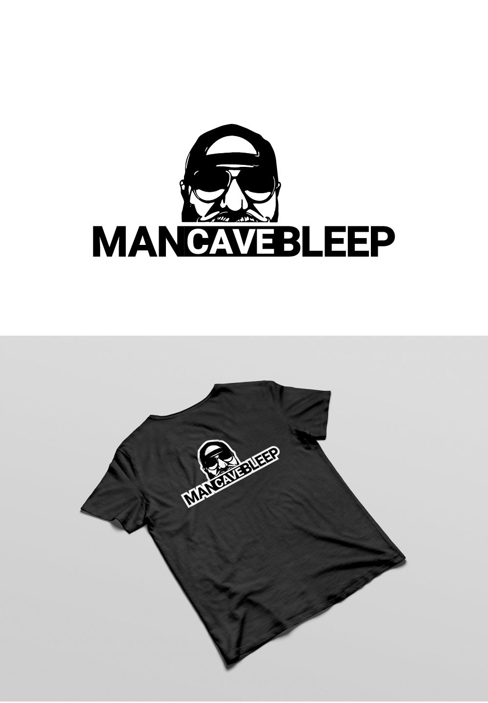 Logo Design by vidarshana 2 for Mancavebleep LLC | Design #30316937