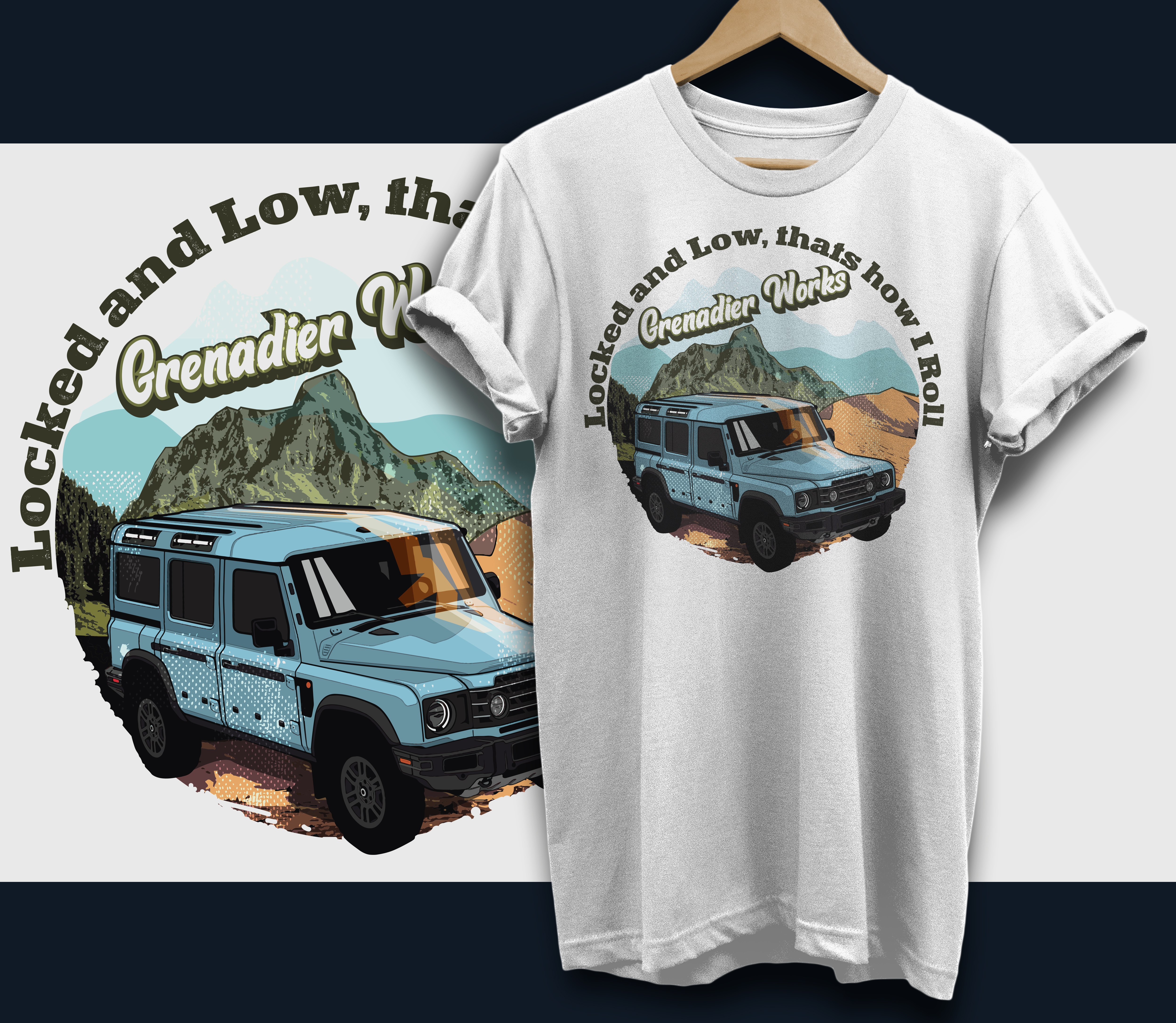 T-shirt Design by Graphic Storm for Global Grenadiers (Grenadier Works) | Design #30274694