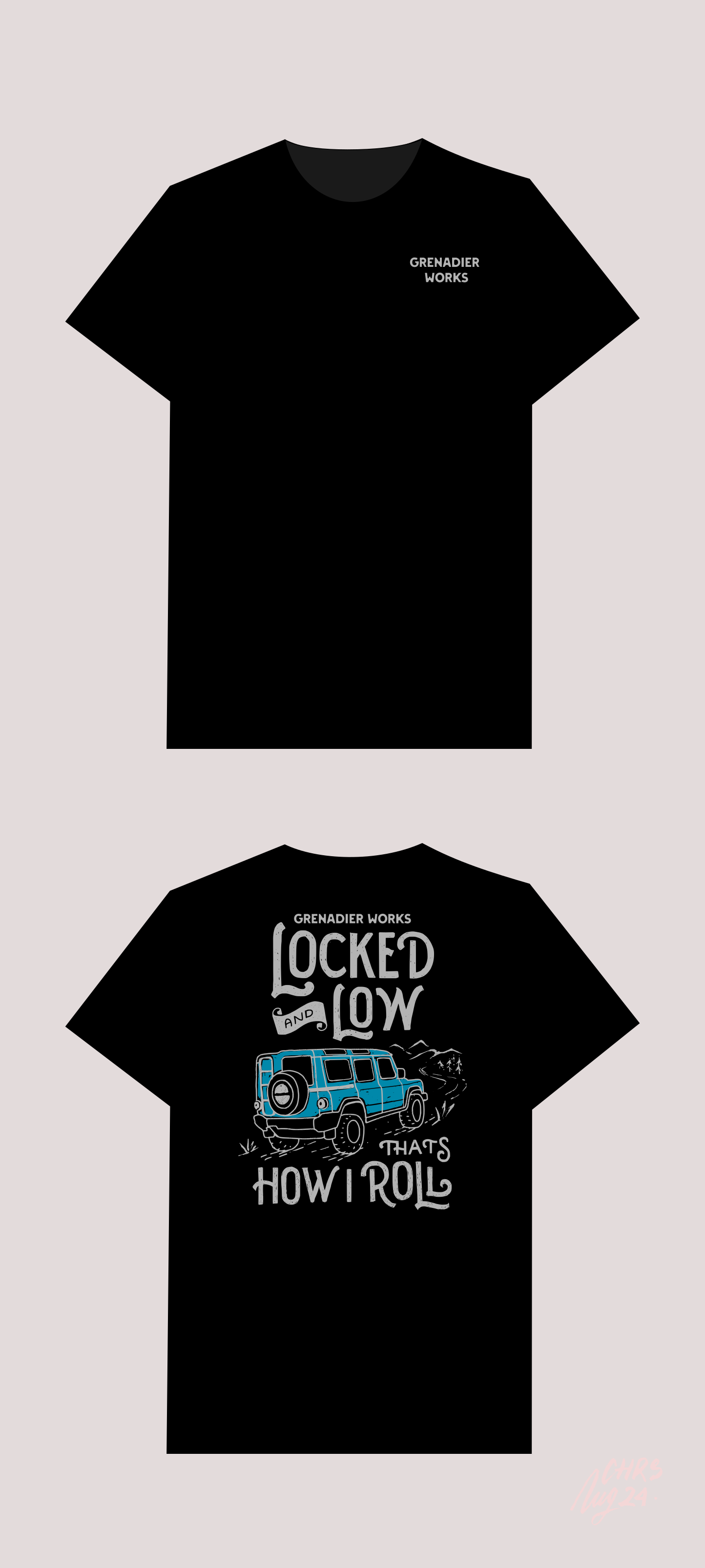 T-shirt Design by chrisnug24 for Global Grenadiers (Grenadier Works) | Design #30317272