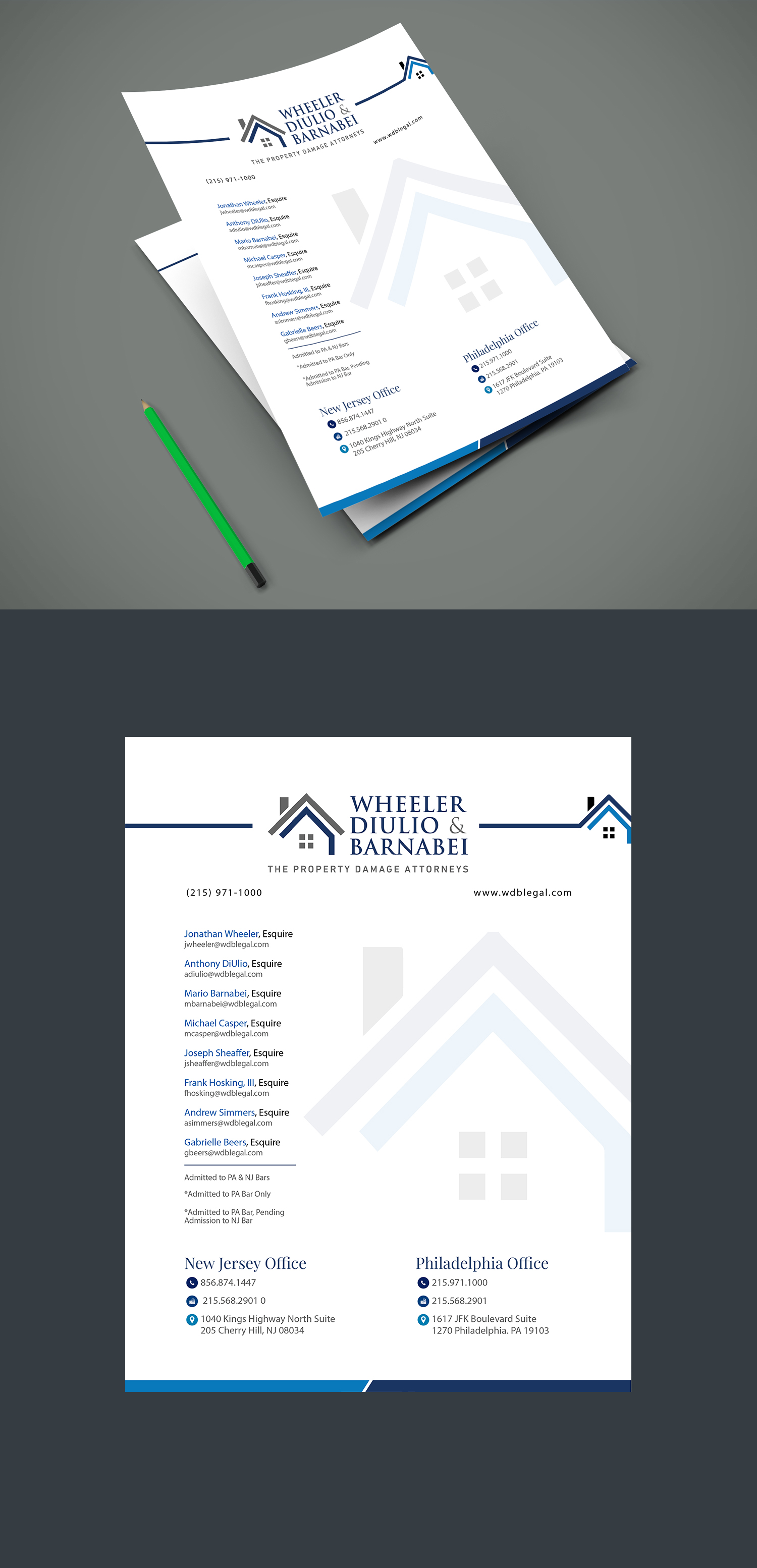 Letterhead Design by Hitbar for this project | Design #30286177
