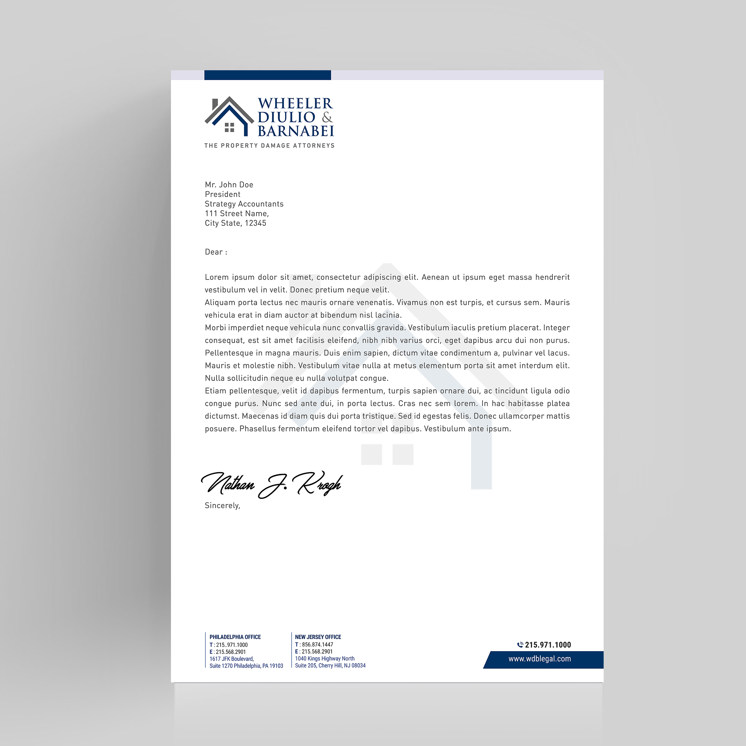 Letterhead Design by Designers Hub for this project | Design #30273885
